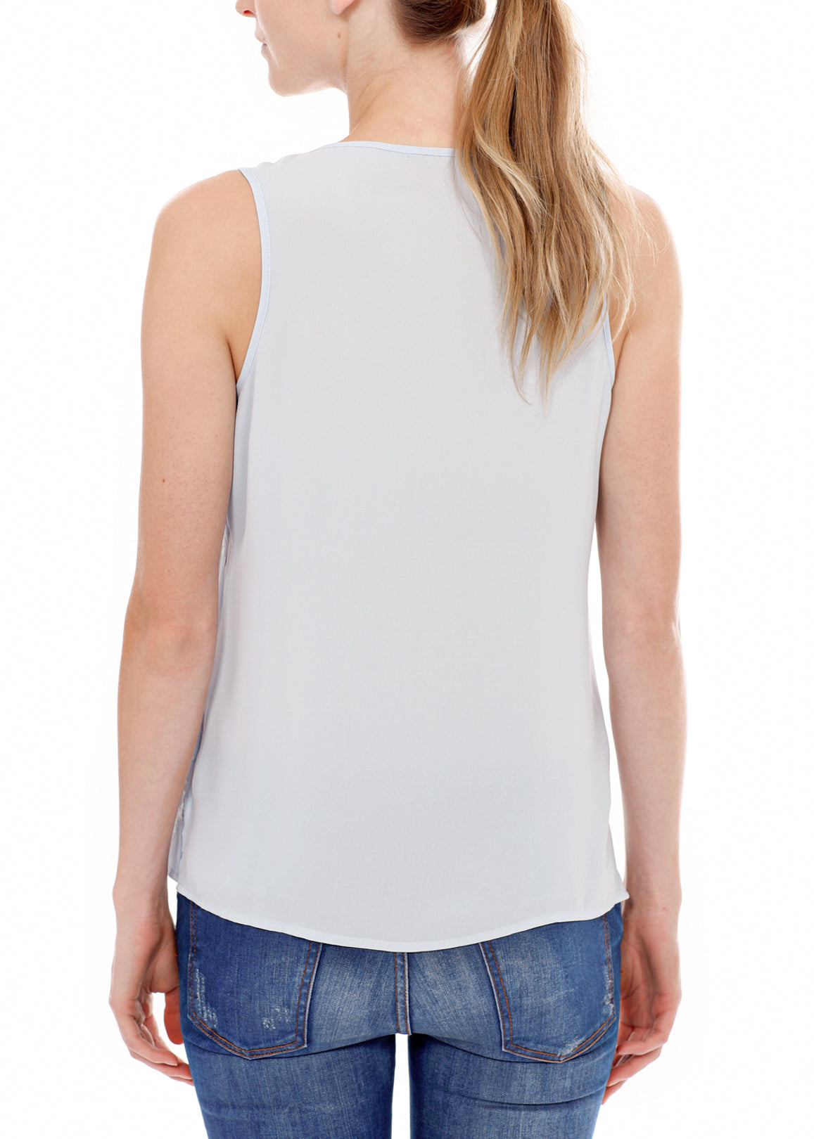 Women's Sleeveless V Neck Tank Top