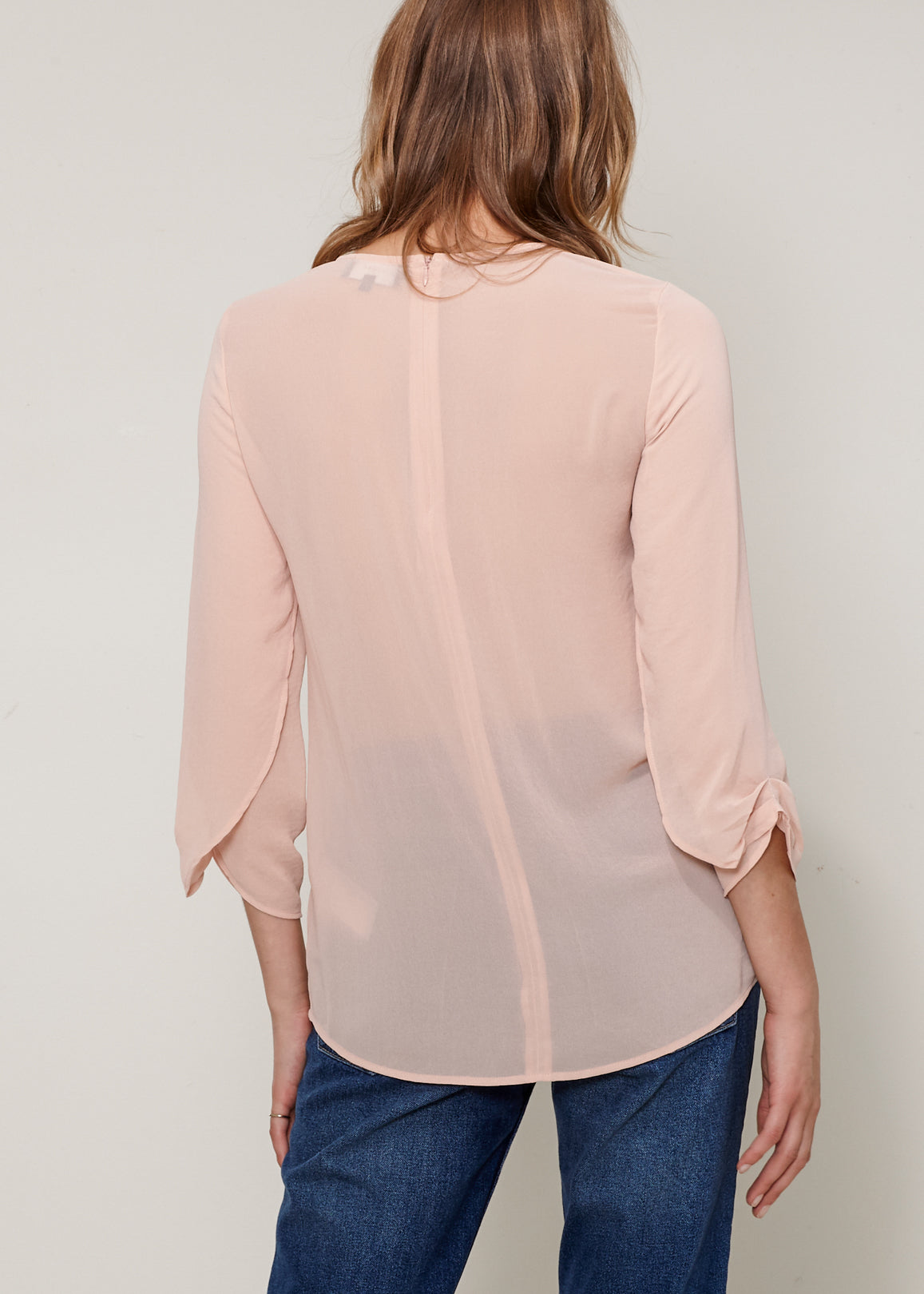 Women's Cross Hem Blouse