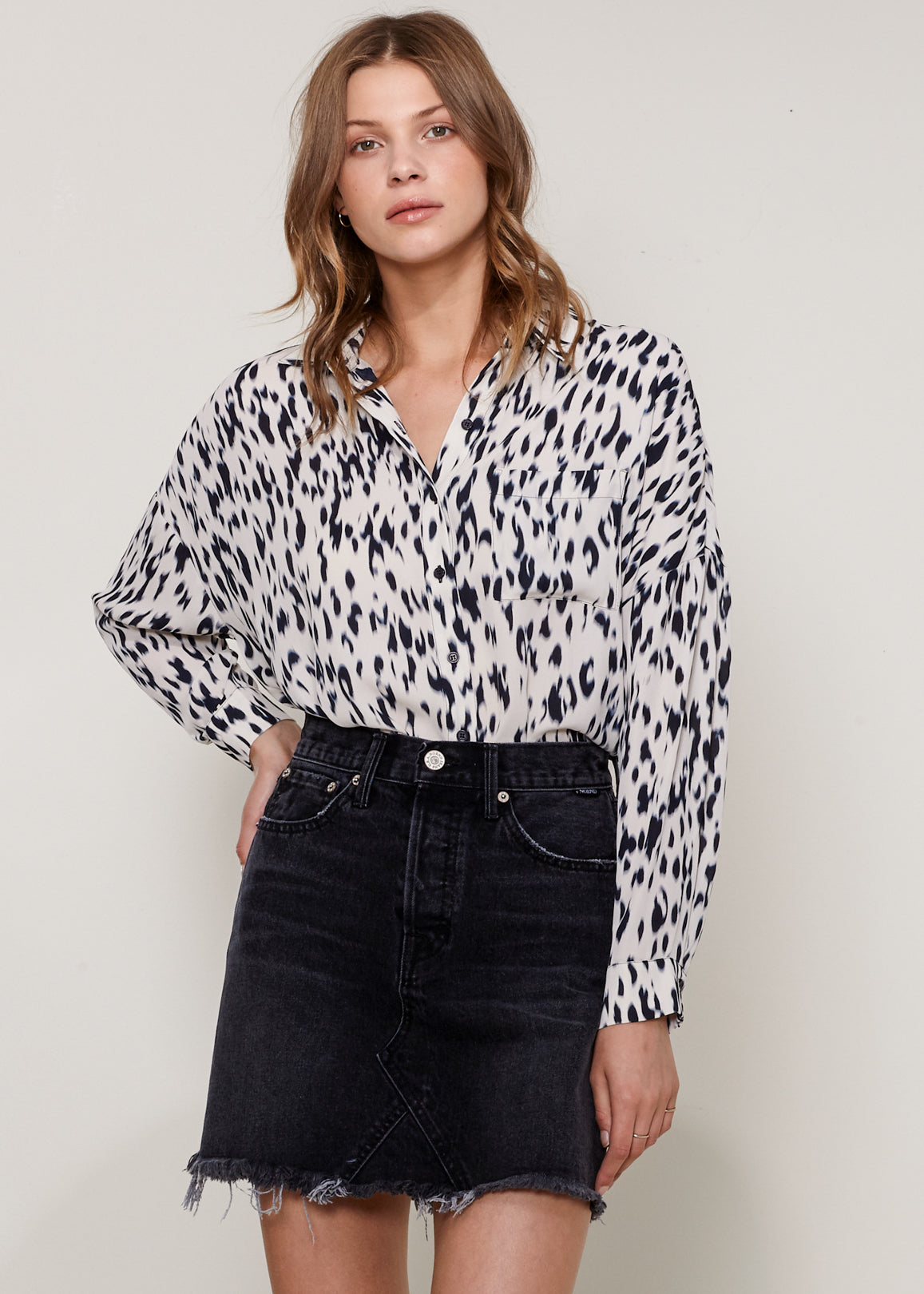 Women's Printed Shirt Blouse