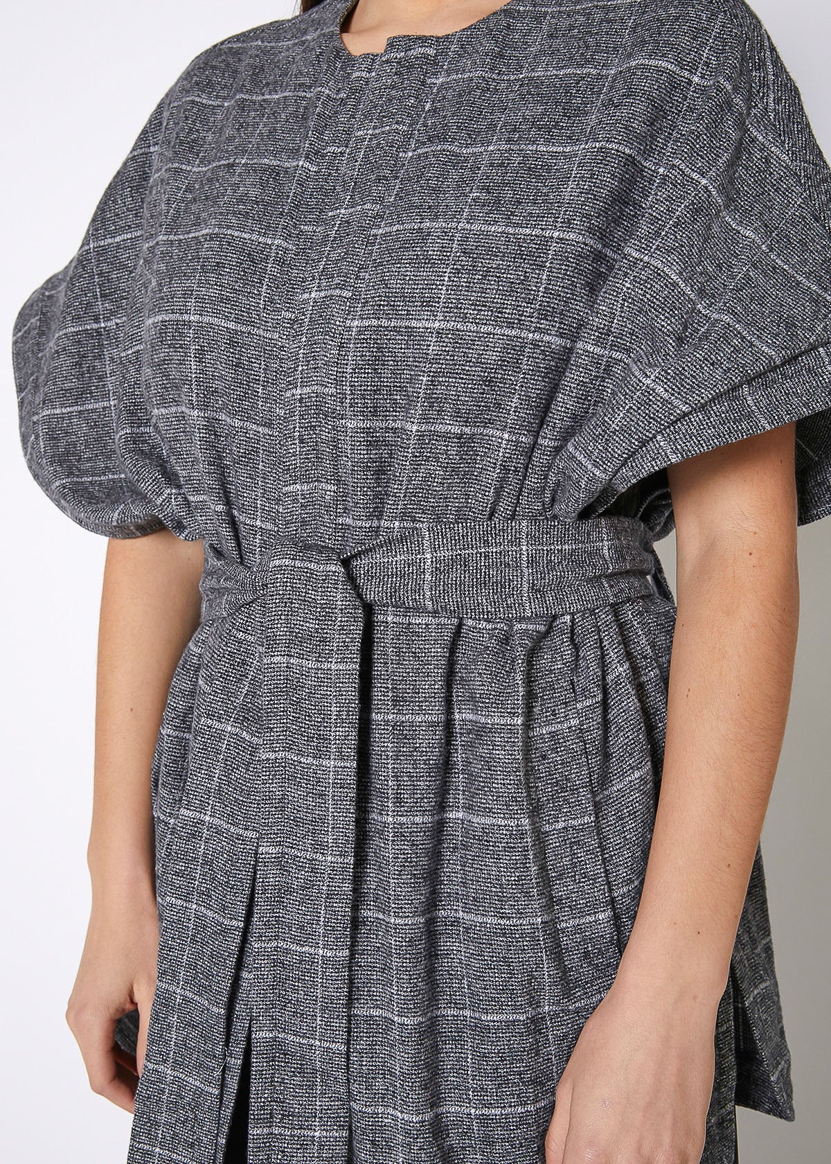 Women's Brushed Cotton Check Vest Top