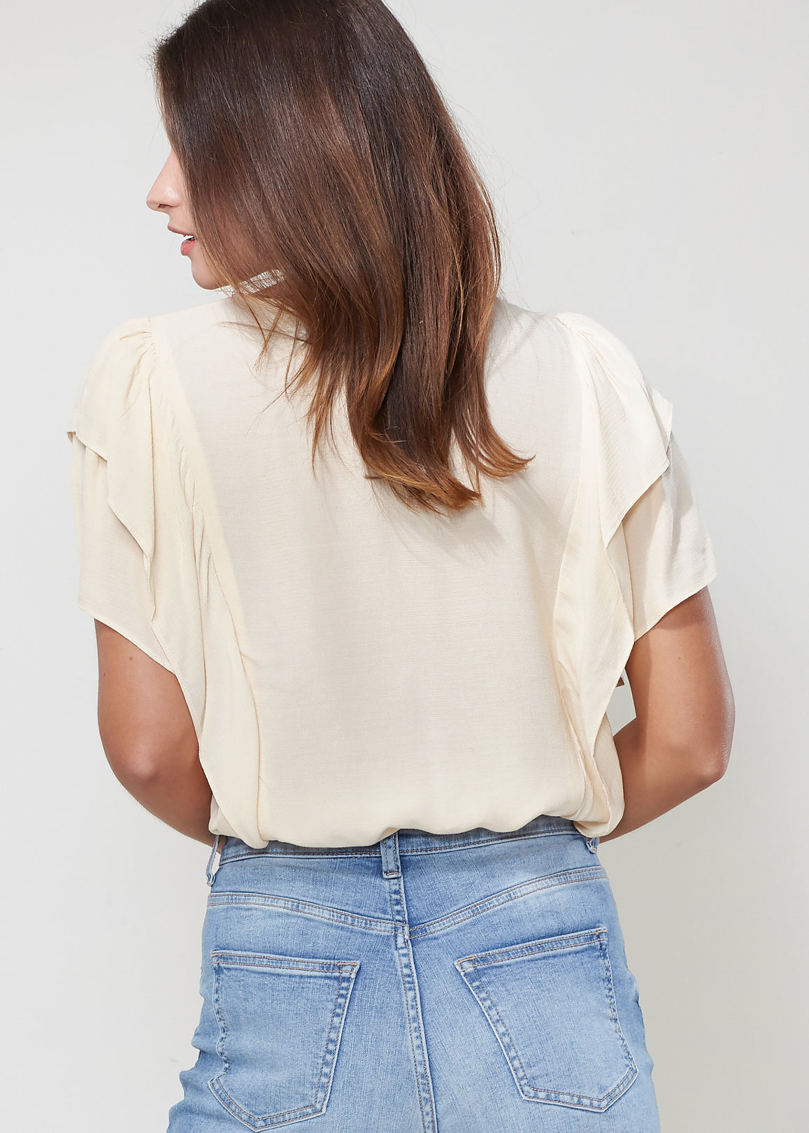 Women's Soft Flutter Sleeve Tshirt